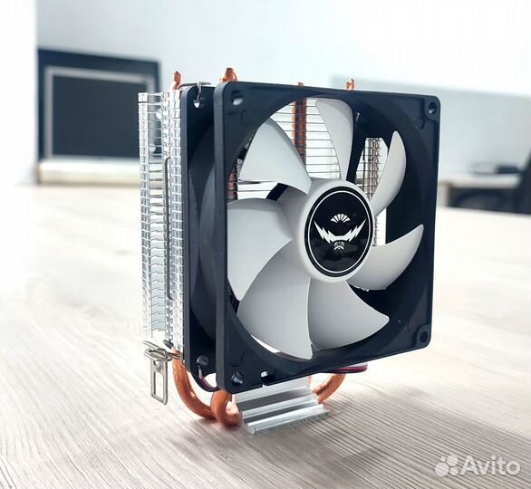 Кулер башенный для процессора (2-х трубочный)