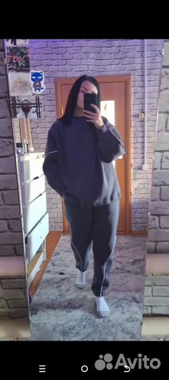 Костюм из футера с начесом