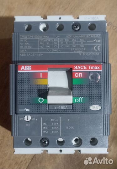 Автомат ABB мотор-автомат EKF