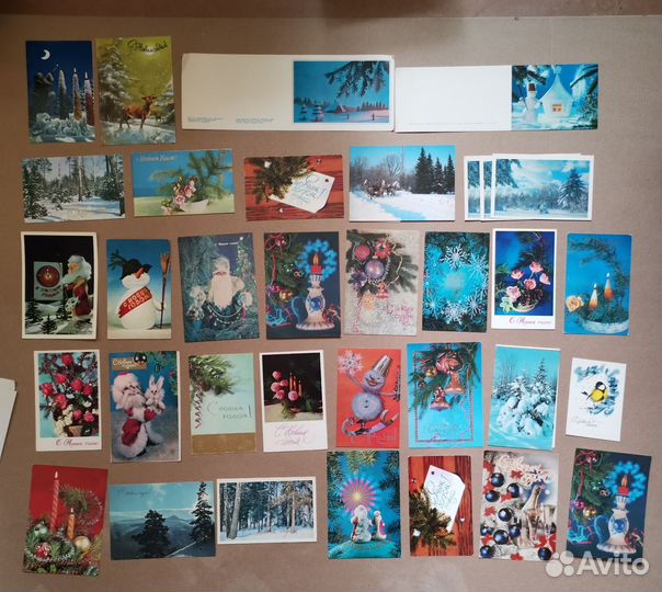 Открытки СССР с новым годом обновлено