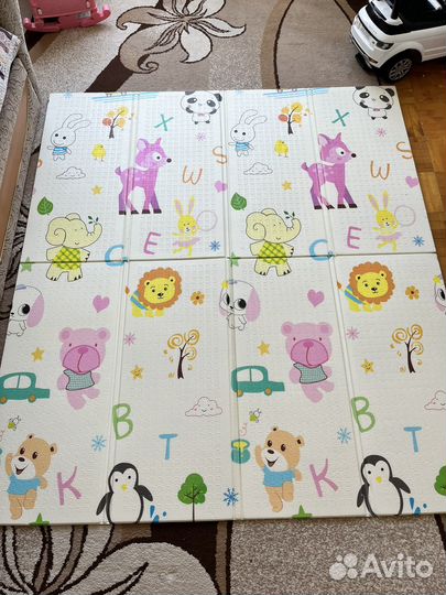 Детский игровой коврик складной