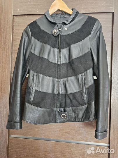 Куртка кожаная женская 40 42 Турция