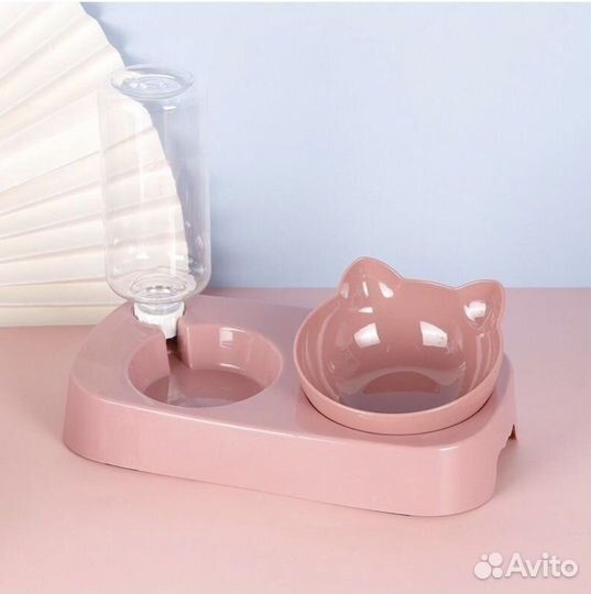 Миска с автопоилкой
