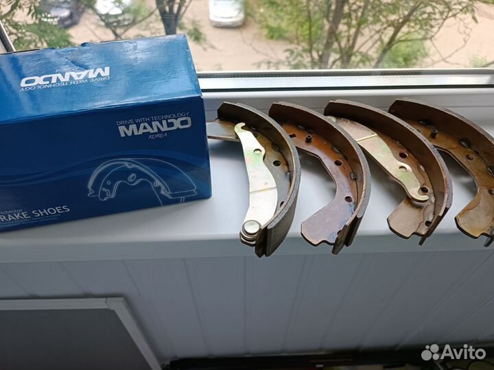 Тормозные колодки задние mando