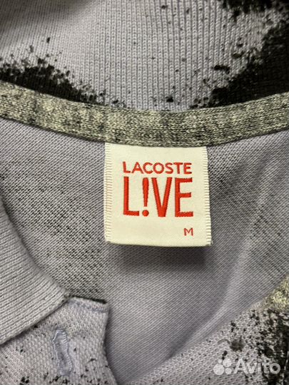 Поло Lacoste live оригинал