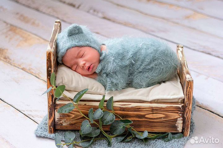 Фотосессия новорожденного с выездом на дом ньюборн