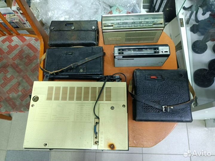 Радиоприёмник СССР 6шт. Разные