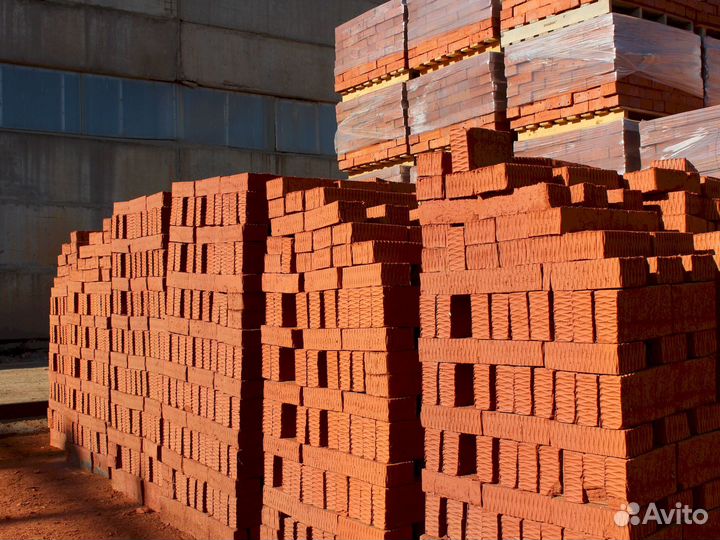 Кирпич красный забутовочный