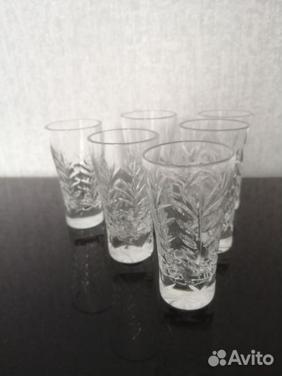 Рюмки хрусталь СССР