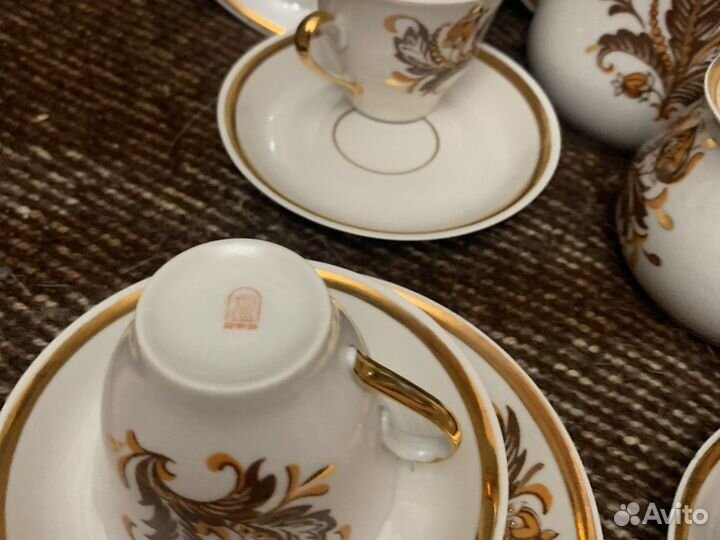 Сервиз кофейный (Рига) на 6 персон