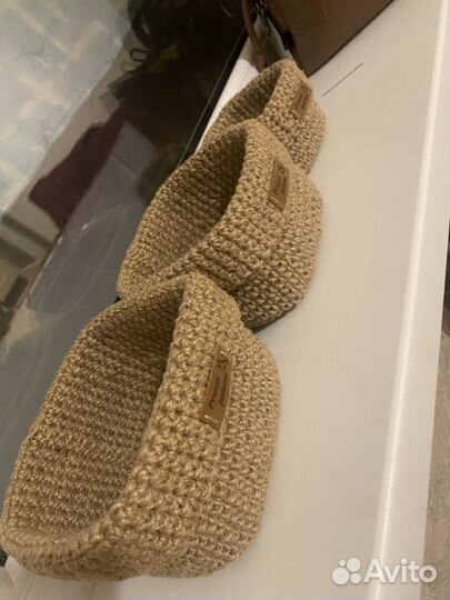 Корзина из джута