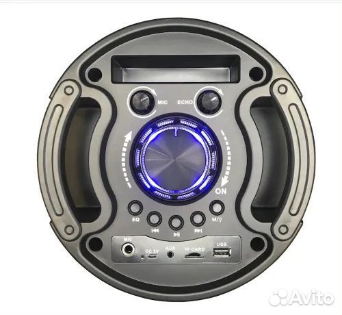 Большая колонка ZQS 6203 с микрофоном