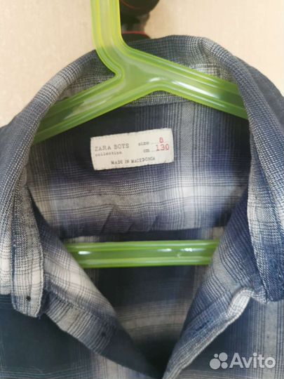 Рубашка для мальчика zara 130