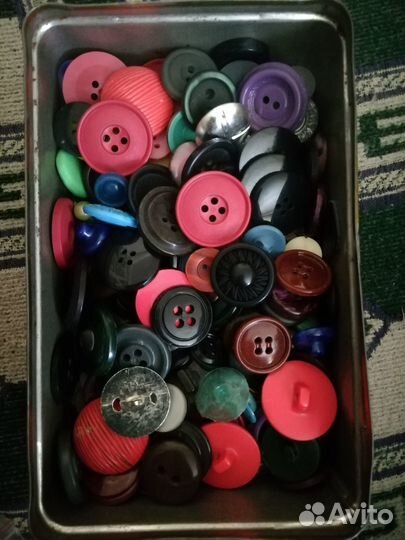 Пуговицы СССР винтажные