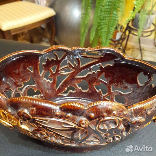 Ваза конфетница, керамика