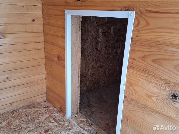Будка для собаки утепленная с тамбуром