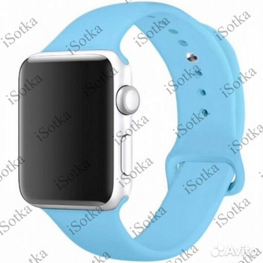 Бампер с ремешком Watch Series 42mm Силиконовый (г