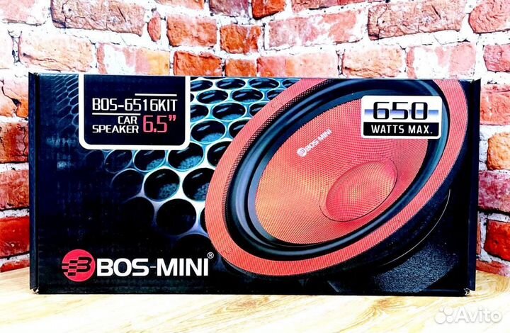 Компонентная акустика 16 размера от Bos-Mini