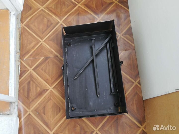 Мангал-чемодан разборный автомобильный