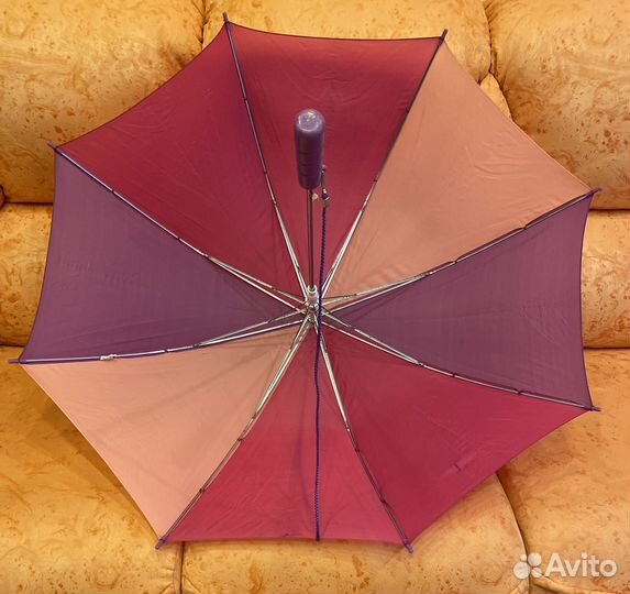Зонт трость женский полуавтомат