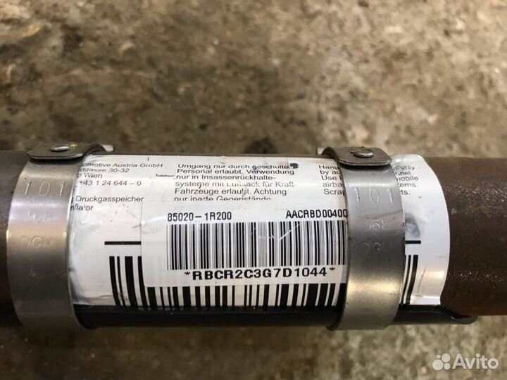 Подушки безопасности боковые HyundaiSolaris/Accent