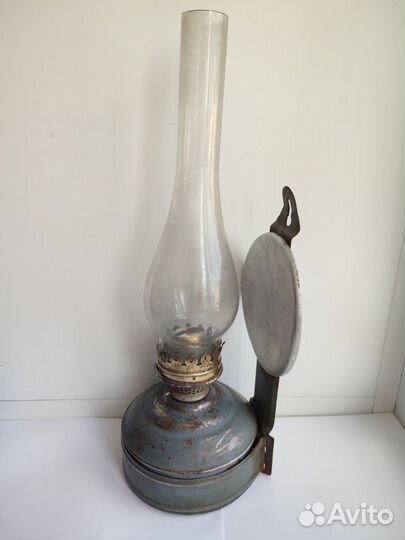 Лампа керосиновая с отражателем