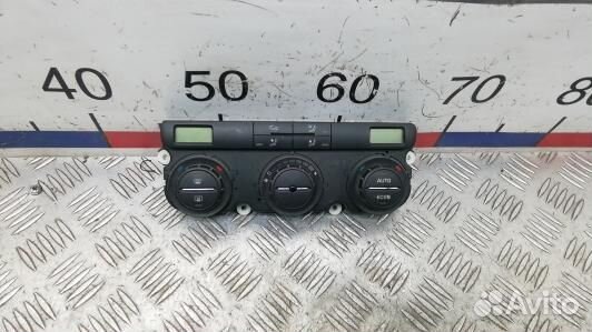 Блок управления печки и климат-контроля skoda octa