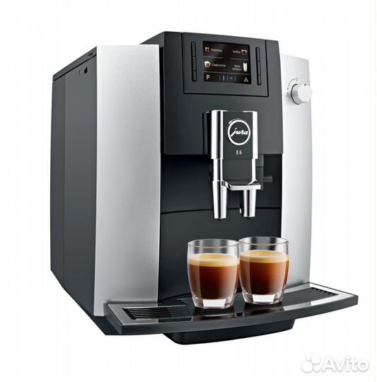 Кофемашина автоматическая Jura E6 Platin