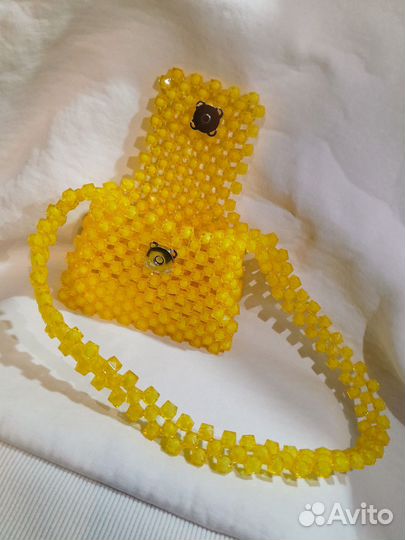 Сумка из бусин ручной работы