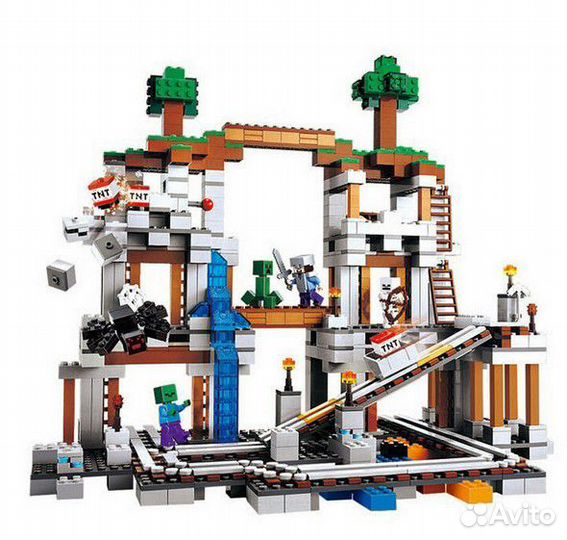 Конструктор Шахта Micro World Майнкрафт 926 детали