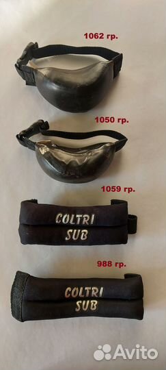 Груза мягкие ножные Coltri-sub.Италия, Аquatics.рф