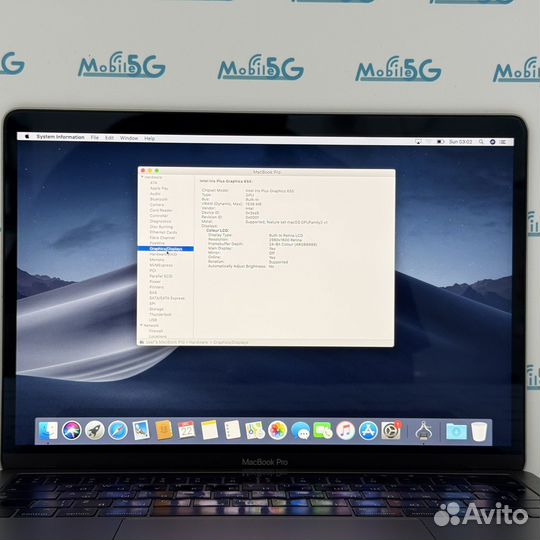 Apple macbook pro 13 2018