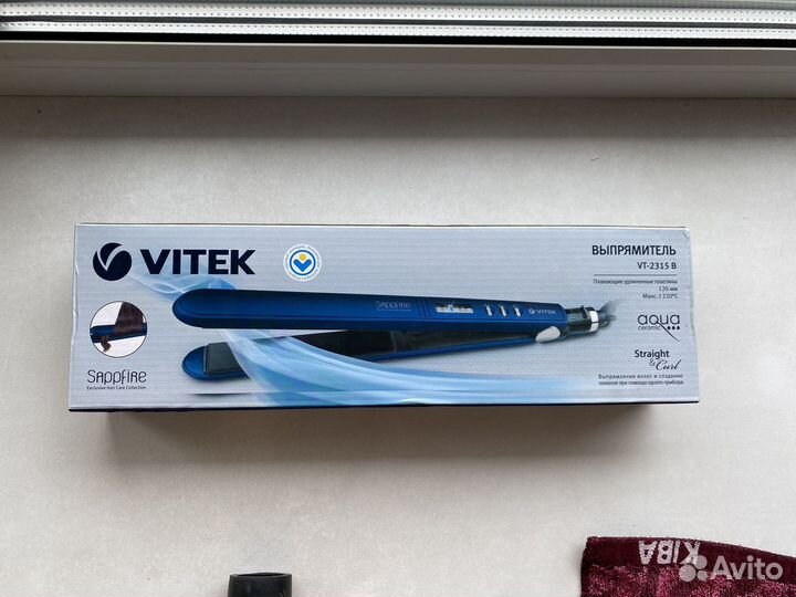 Выпрямитель для волос Vitek утюжок