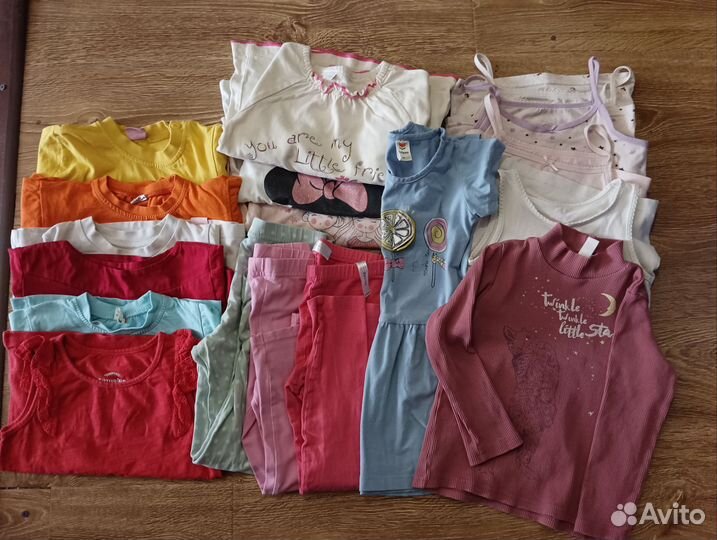Пакет вещей для девочки 92-98