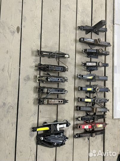 Домкрат разных видов