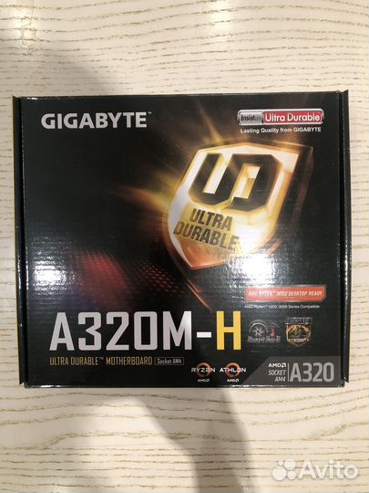 Комплект Gigabyte a320m-h + Ryzen 5 1600