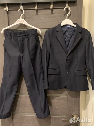 Школьный костюм-тройка для мальчика 122