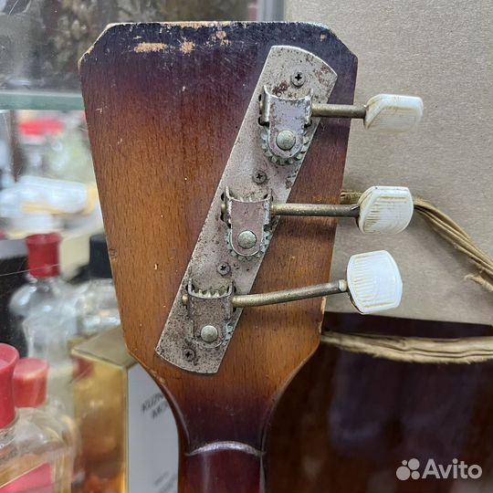 Балалайка трехструнная муз инструмент СССР