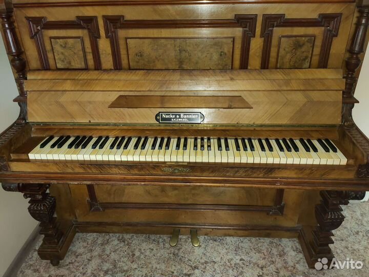 Антикварное немецкое пианино