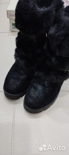 Полусапоги зимние для девочки 35размер
