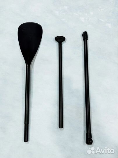 Весло для сап алюминий/пластик, анти-твист SUP