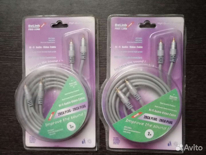 Аудио-Видео кабель DeLink PRO-line