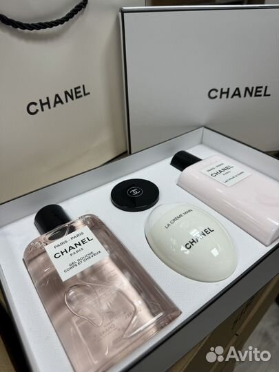 Подарочный Набор chanel уход за телом 4 в 1