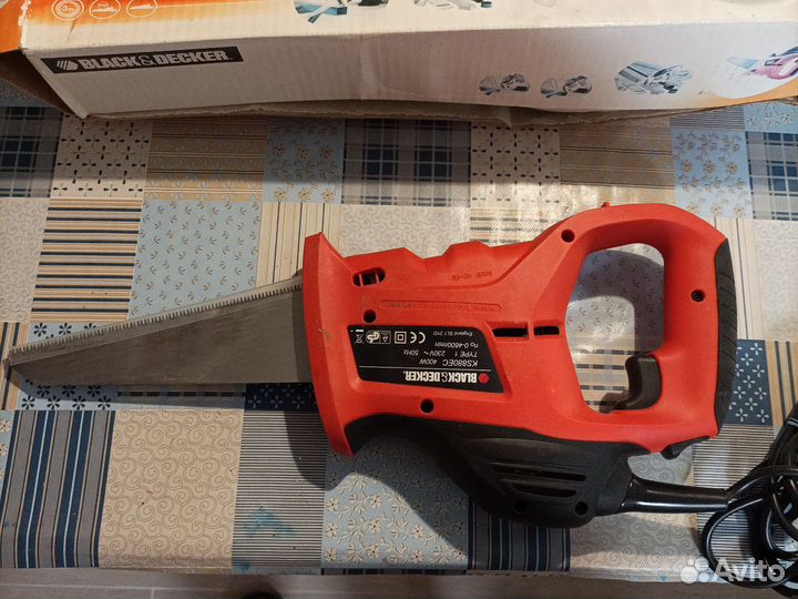 Сабельная пила Black Decker KS 880 EC England
