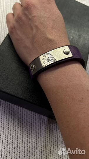 Браслет кожаный