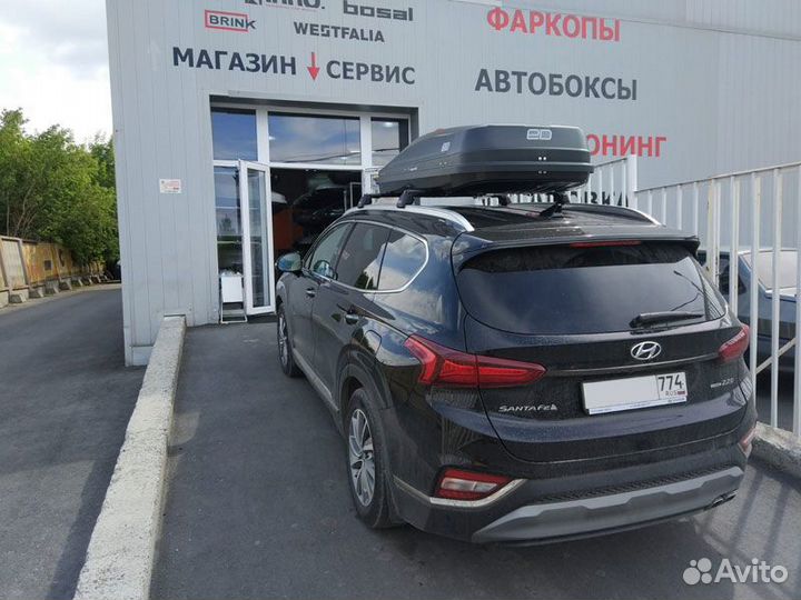 Багажник на интегрированные рейлинги Opel Zafira T