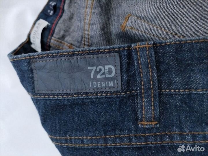 Мужские зимние джинсы 72D,56 р-р