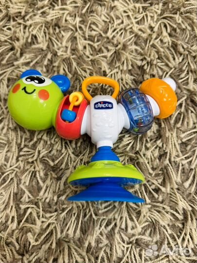 Детские игрушки chicco и развивающий столик