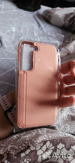 Умный зеркальный чехол-книжка Samsung Galaxy S22