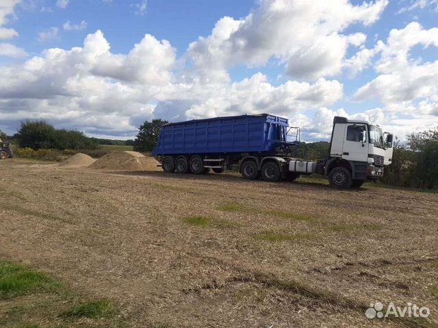 Песок, гравий, земля, доставка